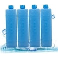SwiftGlow Ice Packs, Ice Packs 4Pcs Long Lasting Freezer Blocks