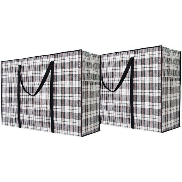 SwiftGlow Pack of 2 Extra Large Strong Laundry Bags Random Colour