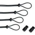 SwiftGlow Swimming Goggles Bungee Cord Straps Kit (4 Pack) Adjustable Bungee Cord Replacement