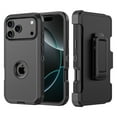 thumbnail image 1 of SwiftTech for iPhone 17 Pro Max Case with Belt Clip Holster Military Grade Heavy Duty Protection 3 in 1 Shockproof Durable Detachable iPhone 17 Pro Max 6.9 inch 2025 Phone - Black, 1 of 8