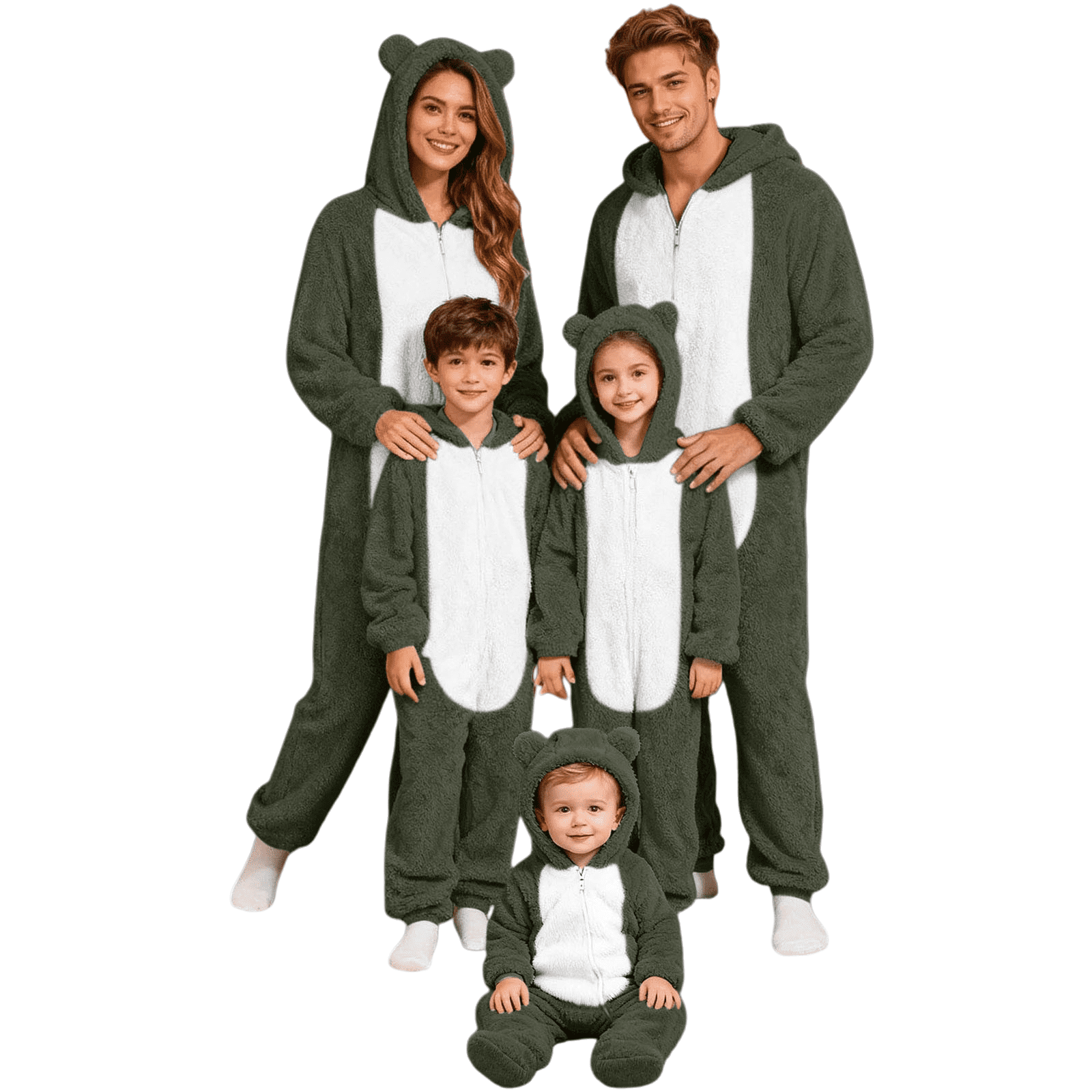 Onesies Coordinating Family Pajamas SwiftWear Christmas Matching