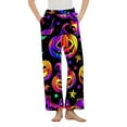 thumbnail image 1 of SwiftWear Christmas Themed Brushed Fleece Pajama Bottoms - Plus Size Cozy Sleepwear & Home Lounge Pant with Pocket & Elastic Waist Soft Comfort Purple, 1 of 4