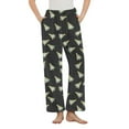 thumbnail image 1 of SwiftWear Cute Christmas Tree Print Pajama Pants - Women's Cozy Plus Size Sleepwear Soft Brushed Flannel Lounge Pants with Pockets, Elastic Waist Holiday Comfort Pj Bottom Black, 1 of 5