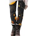 thumbnail image 1 of SwiftWear Halloween Patterned Leggings Women's Stretchy Yoga Pants with Holiday Graphics Soft High Waisted Workout Tights for Fall S-2XL, 1 of 4