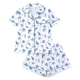 thumbnail image 1 of SwiftWear Pajamas for Women Set 2 Piece Summer Pajama Sets Cute Pjs Lounge Matching Button up Shirt with Shorts, 1 of 9