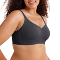 thumbnail image 1 of SwiftWear Women Wireless Jelly Bra Supportive Full Coverage No Underwire Tshirt Bra Comfortable Lift & Side Compression, 1 of 7