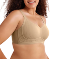 thumbnail image 1 of SwiftWear Women Wireless Jelly Bra Supportive Full Coverage No Underwire Tshirt Bra Comfortable Lift & Side Compression, 1 of 7