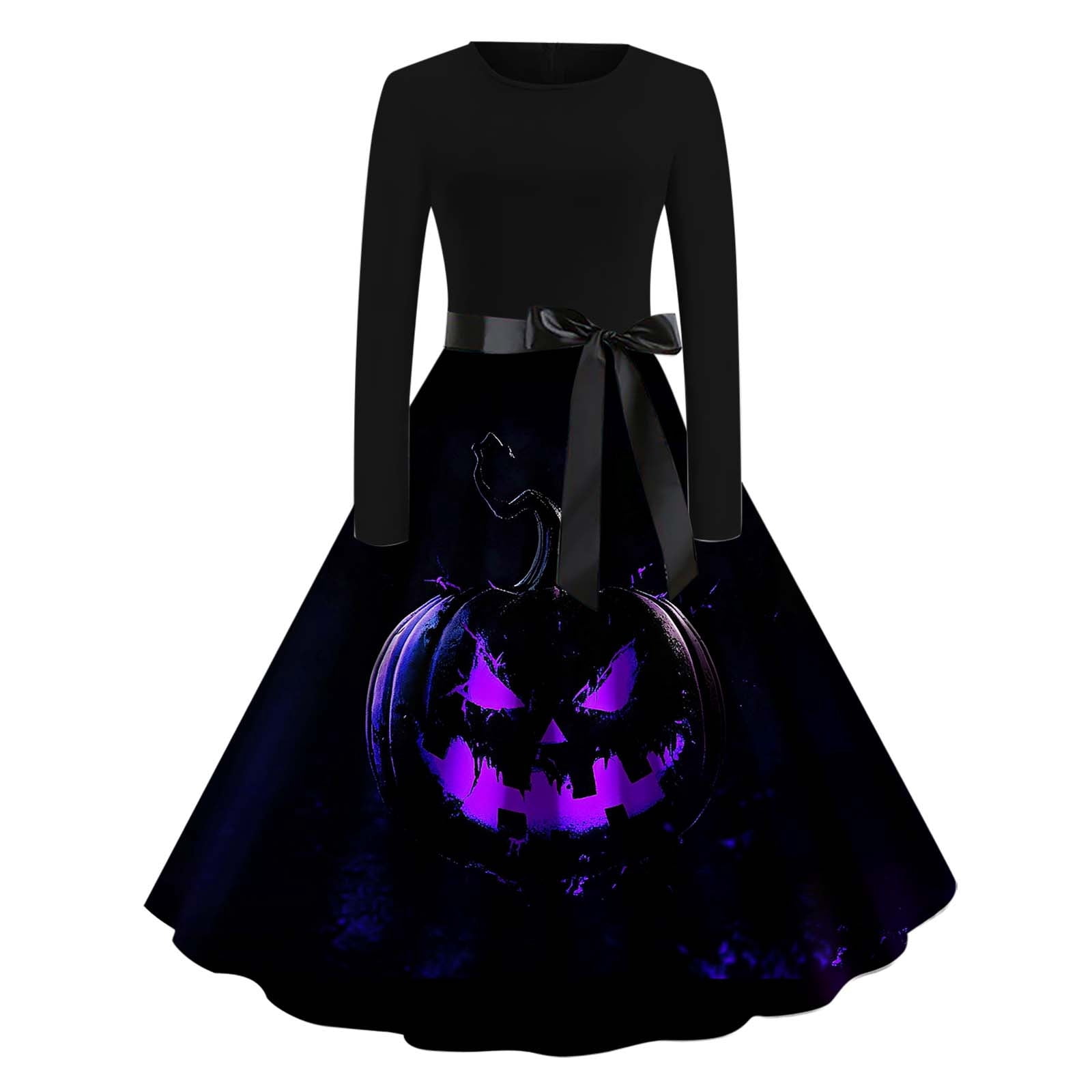 halloween a line dress Gothic Pastel Halloween A-line Cami-Dress | Cotton