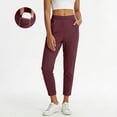 thumbnail image 1 of SwiftWear Women's High Waisted Ankle-Length Workout Stretchy Pants 7/8 Yoga Pants Quick Dry Casual Running Work Casual Travel Pants, 1 of 9