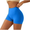 thumbnail image 1 of SwiftWear Women's High-Waisted Seamless Yoga Shorts - Streamlined Quick-Dry Workout Bottoms for Running & Gym | Pocket-Free Comfort​, 1 of 7