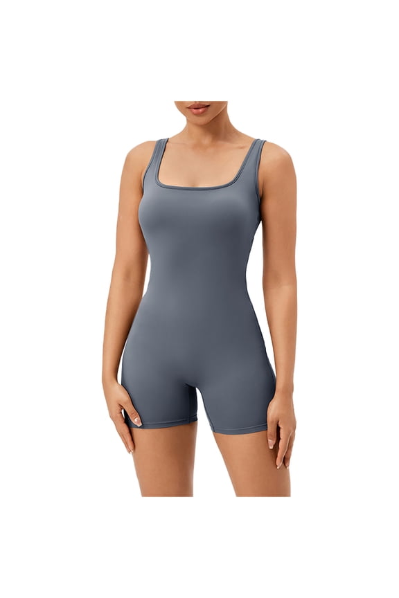 Women's Seamless Training Bodysuit - Built-in Bra Workout Romper for Yoga, Gym & Fitness | Quick-Dry Comfort​
