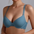 thumbnail image 1 of SwiftWear Women’s Underwire Lace Push Up Bra Everyday Elegance with Seamless Cups Comfortable Support Molded T-Shirt Bra, 1 of 8
