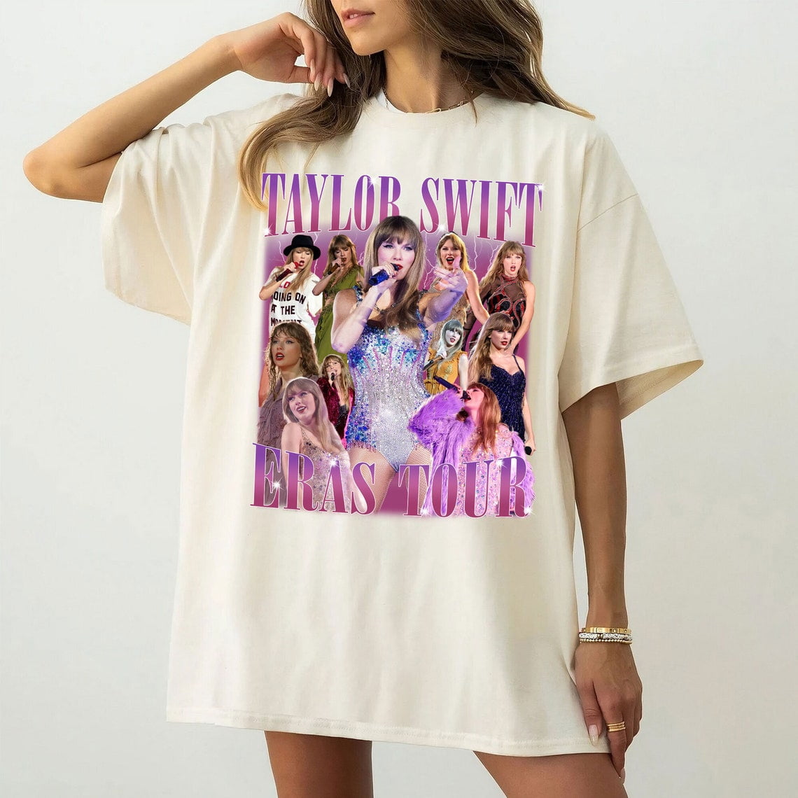 Swiftie Vintage 90s Style Shirt, The Eras Tour 2023 T-Shirt, Music ...