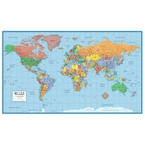 Swiftmaps World Classic Elite Wall Map 24"x36" Poster