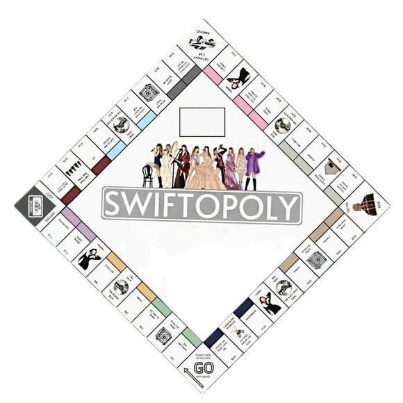 Swiftopoly Board Game for Family and Friends, Fun Strategy Game Night for Adults and Kids, Unique Gift Idea, 2-6 Players