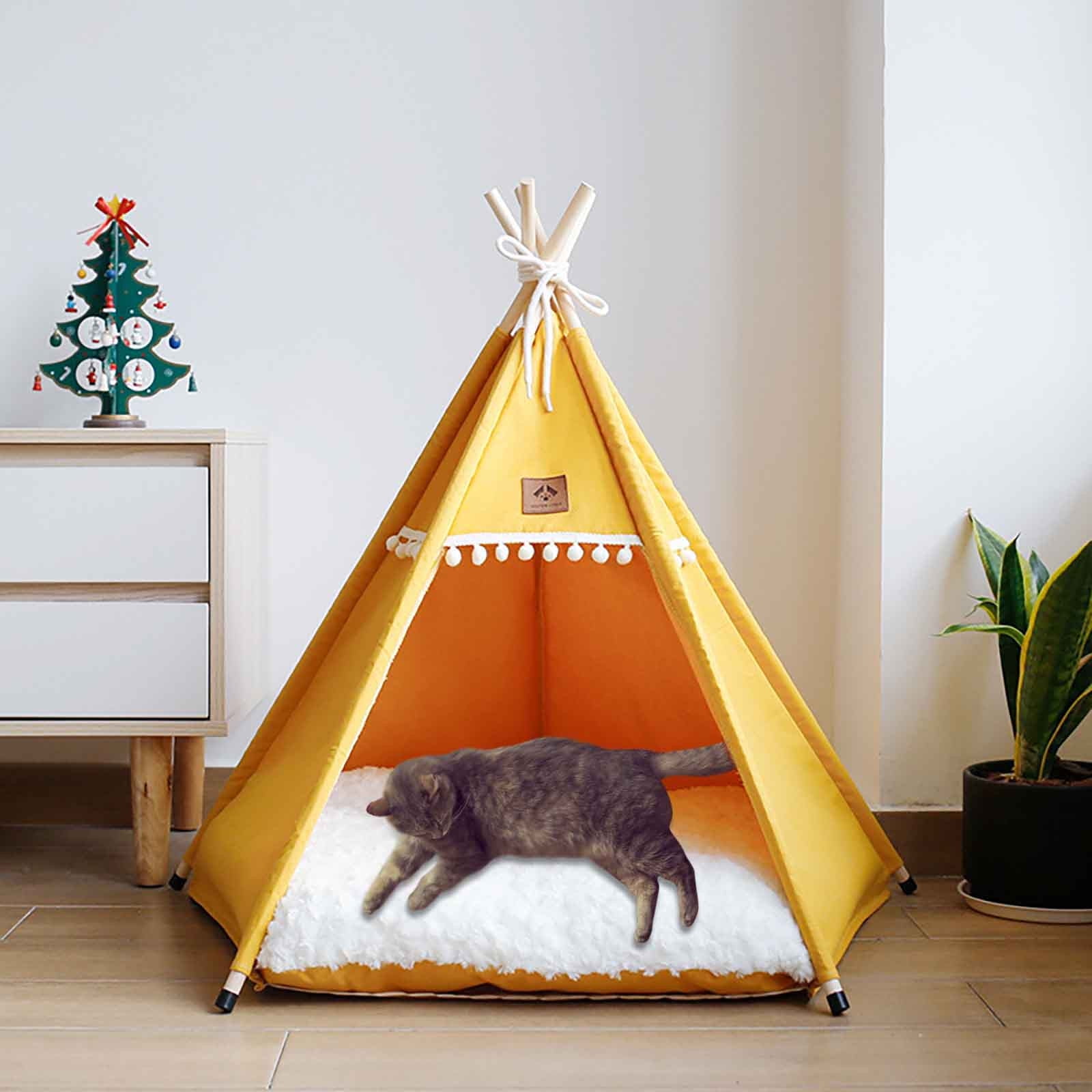 Illustration of Portable Dog House For Small Puppies