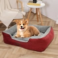 thumbnail image 1 of Swiftyle 1-2 Sets Winter Warm Gift Dog Bed, Removable Washable Pet Mat Small Breed Corgi/Teddy Sleeping Pad, Thickened Cloth, Non-Slip Bas e 50x40cm, 1 of 6