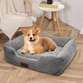 thumbnail image 1 of Swiftyle 1-2 Sets Winter Warm Gift Dog Bed, Removable Washable Pet Mat Small Breed Corgi/Teddy Sleeping Pad, Thickened Cloth, Non-Slip Bas e 50x40cm, 1 of 6