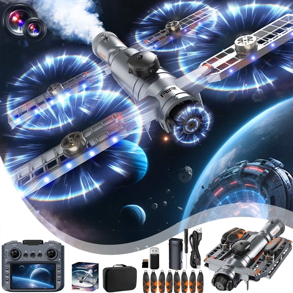 Swiftyle 1 Pcs Drone with HD Camera Brushless Motor Remote Control Quadcopter Aerial Photography FPV Racing Drone for Adults Beginners Outdoor Flight(4.3in)