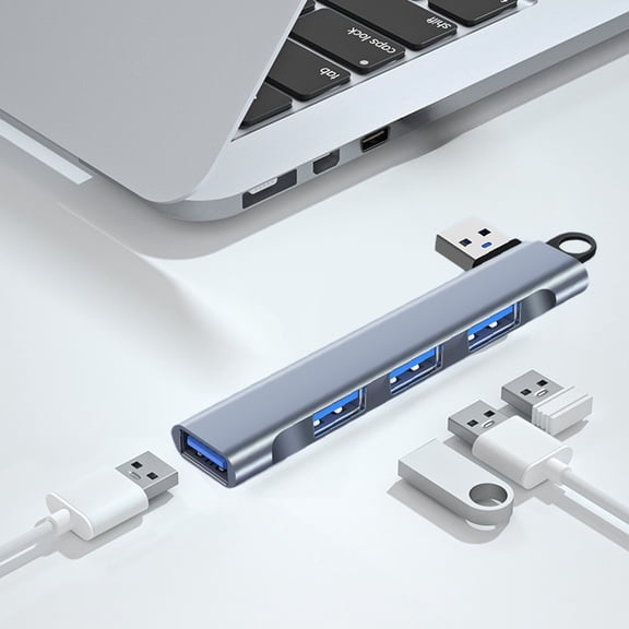 Swiftyle 1 Pcs Expander HUB Docking Station Multiport Adapter for Laptop PC Desktop Connectivity Splitter Hub