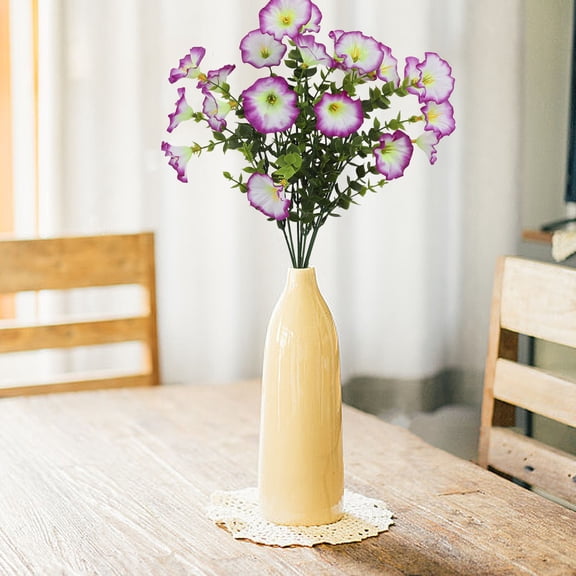 Swiftyle 1 Pcs Spring Artificial Magnolia Flowers Home Decor Faux Silk Floral Arrangements