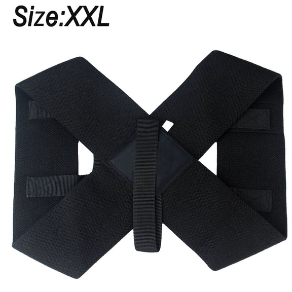 Swiftyle 2 Pcs Posture Corrector Strap Back Support Pain Relief Posture Correction Brace for Adults(XXL)
