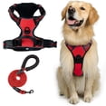 thumbnail image 1 of Swiftyle 3 Pcs Fellstern No Pull Dog Harness for Training, Reflective Pet Walking Gear, Escape Proof Front Clip Design for Medium Large Dogs(L), 1 of 8