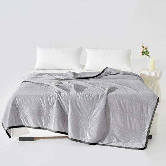 Swiftyle Summer Quilt, Small Air Conditioning Quilt (39.37×27.56 in), Water-Wash Cotton Seamless Quilt, Super Soft & Fresh, Washable Summer Bedding