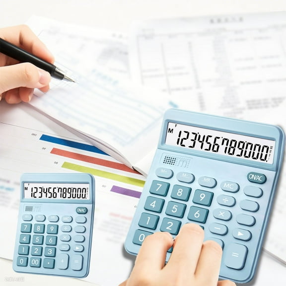 Swiftyle Voice Calculator, 12 Digit Electronic Calculator, Dedicated for Office, Finance, Accounting