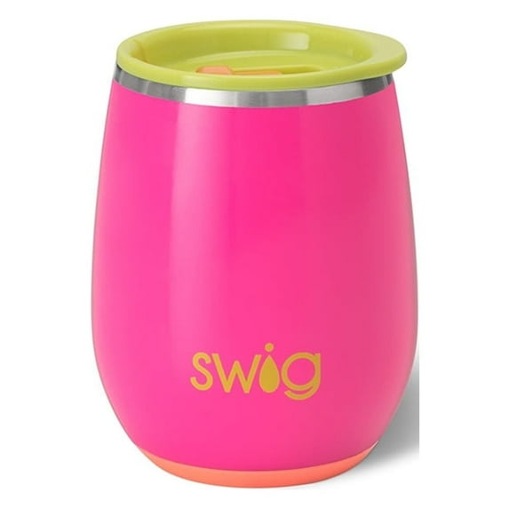 Swig Life 14oz Stemless Wine Cup | Insulated Stainless Steel Wine Tumbler | Tutti Frutti