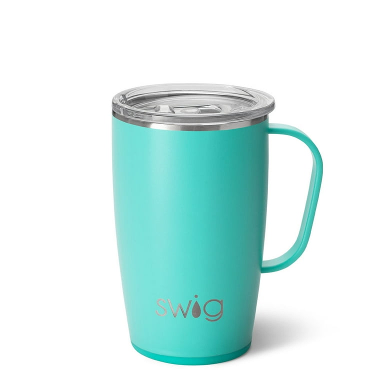 Swig Life 18oz Insulated Travel Mug with Handle and Lid in our