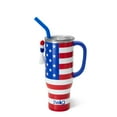thumbnail image 1 of Swig Life 30oz Mega Mug | Insulated Stainless Steel Tumbler with Handle | All American, 1 of 1