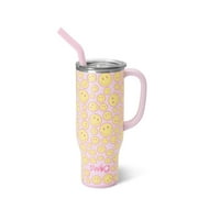 Swig Life 30oz Mega Mug | Insulated Stainless Steel Tumbler with Handle | Oh Happy Day
