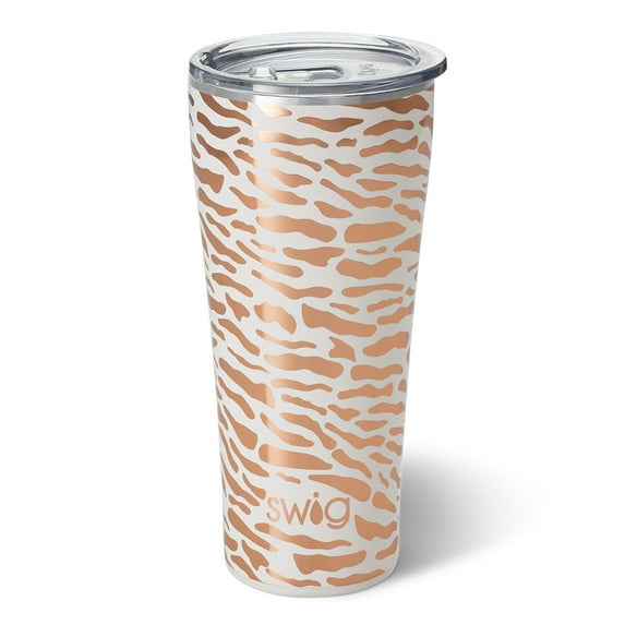 Swig Life 32oz Tumbler | Insulated Stainless Steel Travel Tumbler | Glamazon Rose