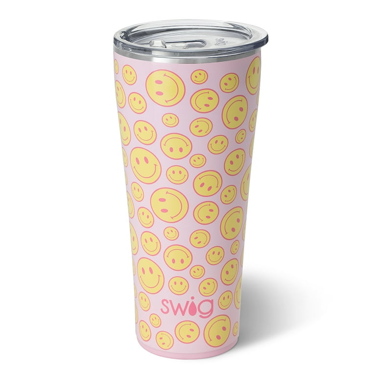 Swig Life 40oz Mega Mug, 40 oz Tumbler with Handle and Straw,  Cup Holder Friendly, Dishwasher Safe, Extra Large Insulated Tumbler,  Stainless Steel Water Tumbler (Jeepers Creepers): Tumblers & Water