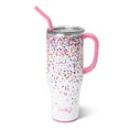 thumbnail image 1 of Swig Life 40oz Mega Mug | Insulated Stainless Steel Tumbler with Handle | Confetti, 1 of 7