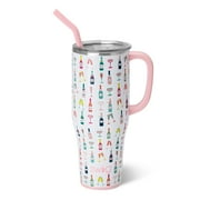 Swig Life 40oz Mega Mug | Insulated Stainless Steel Tumbler with Handle | Pop Fizz