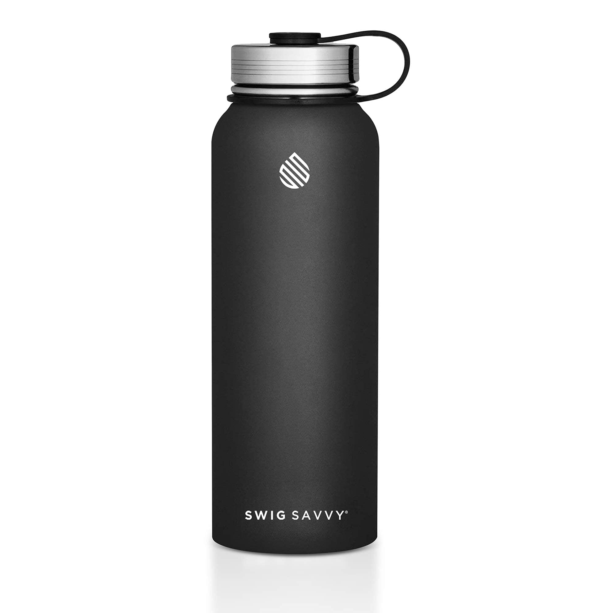 Swig Savvy 40oz Vacuum Insulated Stainless Steel Water Bottle