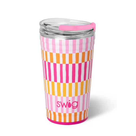 Swig Sherbet Stripe Party Cup 24oz