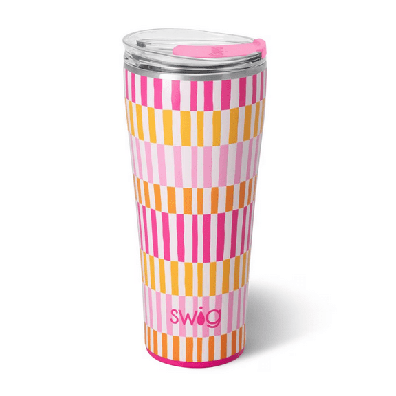 Swig Sherbet Stripe Tumbler 32oz