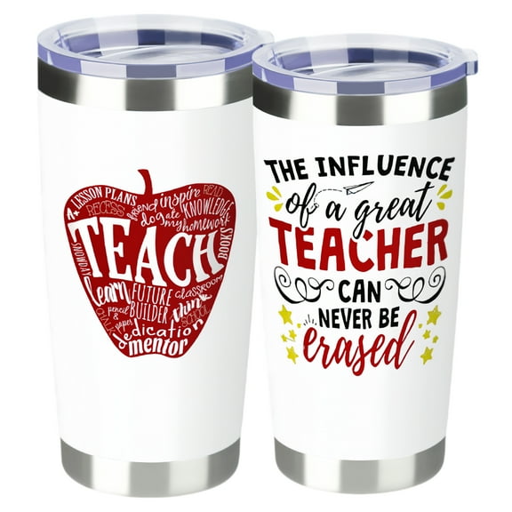 Swig Tumbler-Teacher Gifts for Women - 20 oz Stainless Steel Insulated Coffee Tumbler with Lid - Teachers Day Graduation Birthday Thank You Teacher Appreciation Gifts for Women Teachers.