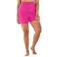 thumbnail image 1 of Swim 365 Women's Plus Size 360° Powermesh Swim Boy Short With Tummy Control, 1 of 2