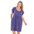 thumbnail image 1 of Swim 365 Women's Plus Size Box-Pleat Cover Up, 1 of 6