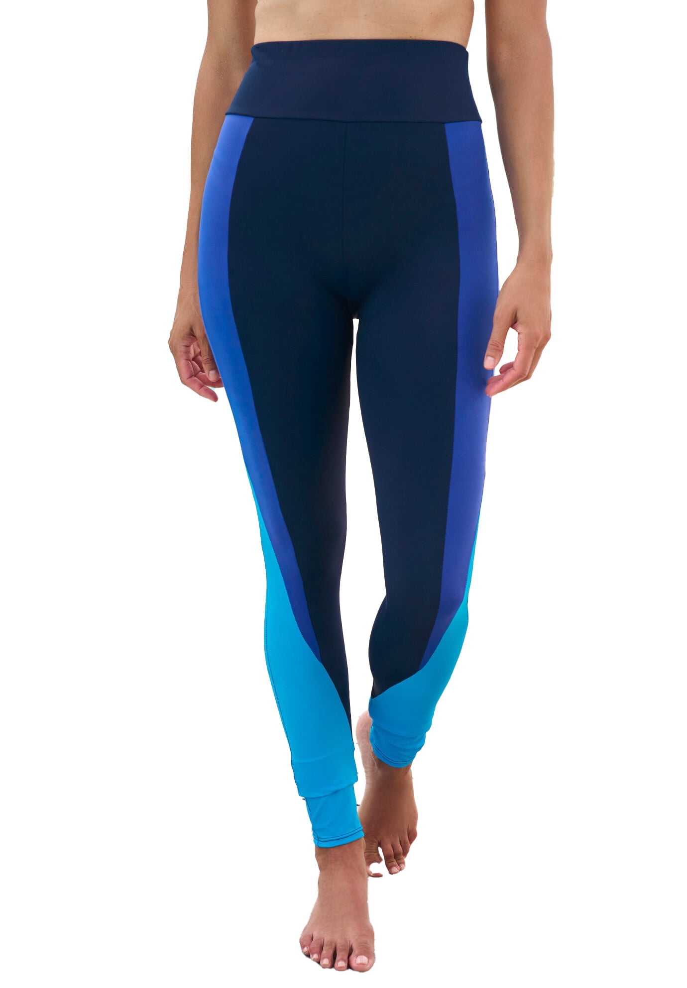 Plus size color block leggings hotsell