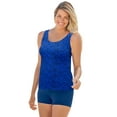thumbnail image 1 of Swim 365 Women's Plus Size Classic Tankini Top, 1 of 4
