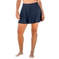 thumbnail image 1 of Swim 365 Women's Plus Size Compression Swim Skirt, 1 of 4