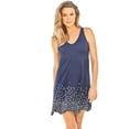 thumbnail image 1 of Swim 365 Women's Plus Size Floral Border Swim Dress, 1 of 5