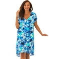 thumbnail image 1 of Swim 365 Women's Plus Size High-Low Cover Up, 1 of 6