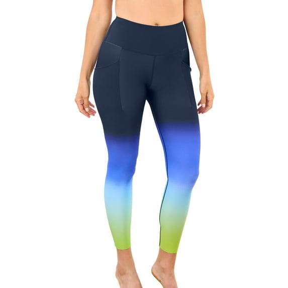 Swim 365 Women's Plus Size High-Waist Legging With Pockets