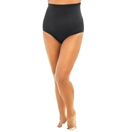 Time and Tru Women s Plus Size Cut out High Waist Swim Bikini Bottom Walmart